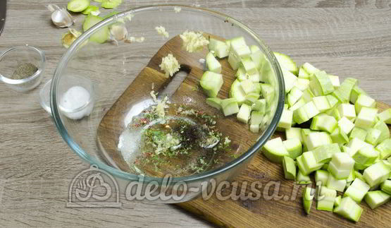 гарнир из кабачков