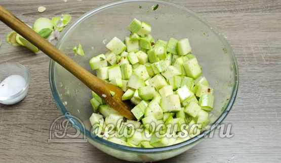 гарнир из кабачков