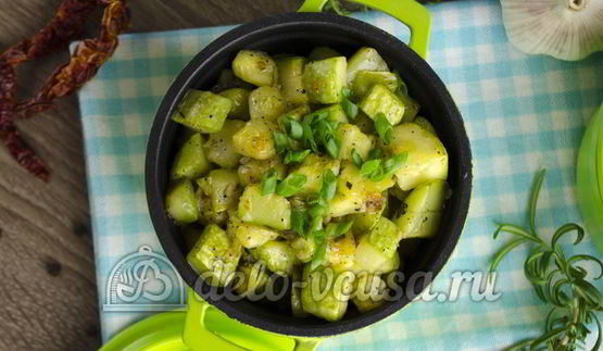 гарнир из кабачков