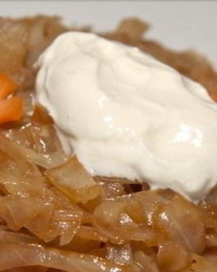 Рецепт гарнира из капусты