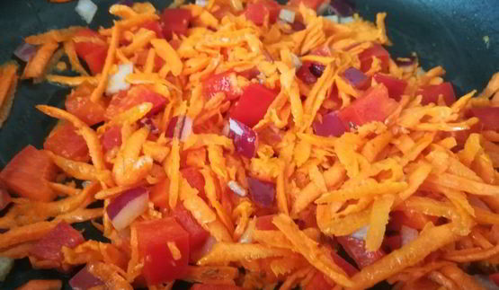 гарнир из маша с овощами