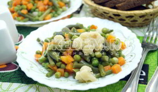 гарнир из овощей