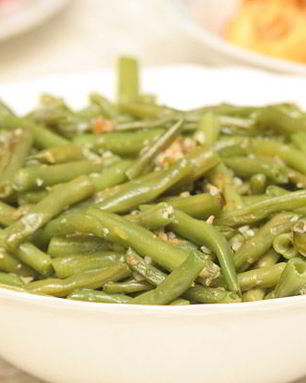 Гарнир из стручковой фасоли