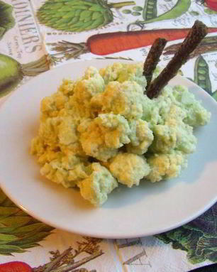 Гарнир к мясу из цветной капусты