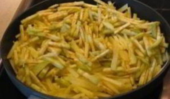 гарнир к жареным кабачкам