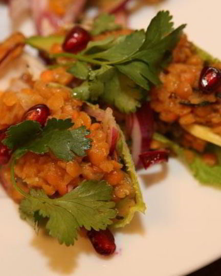 Рецепт чечевицы с авокадо