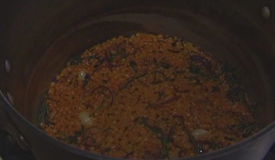 чечевица с авокадо