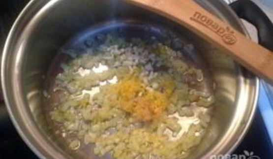 чечевица с имбирем и лимонной цедрой