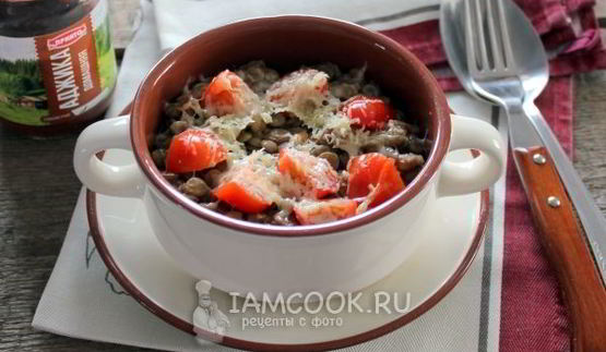 чечевица с сыром