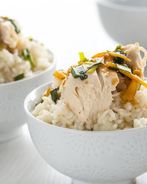 Чикен райс, сингапурский рис с курицей