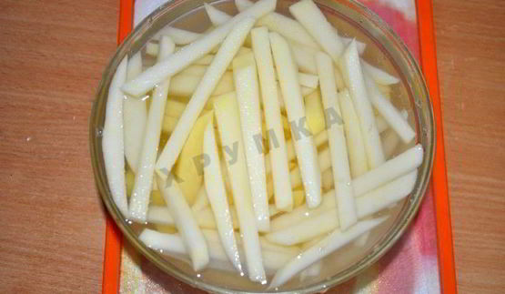 картофель фри в мультиварке