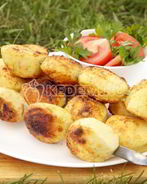 Картофель на шампурах