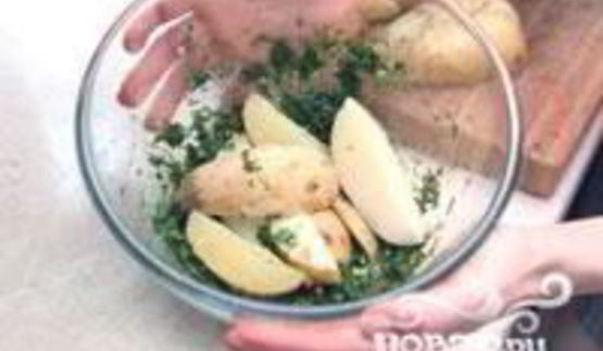 картофель по-деревенски