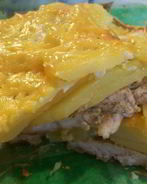 Картофель по-королевски с куриным филе