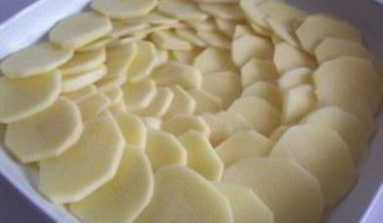 картофель под сыром