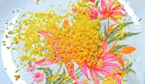 картофель с беконом, авокадо и сыром