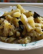 Картофель с черносливом