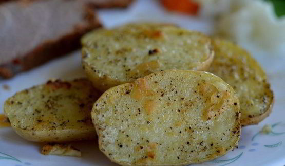 картофель с лимонно-чесночным вкусом