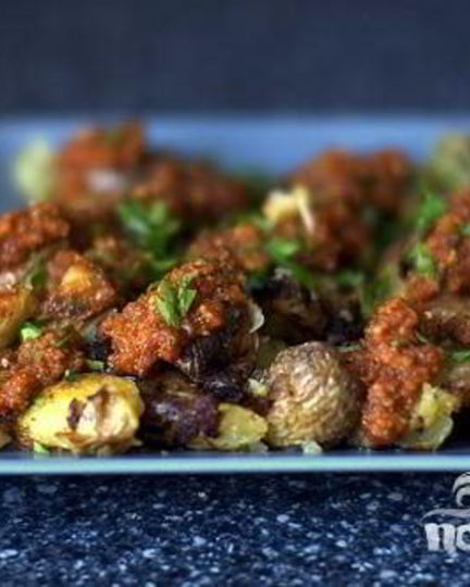 Рецепт картофеля с соусом чили