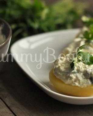 Картофель с творогом