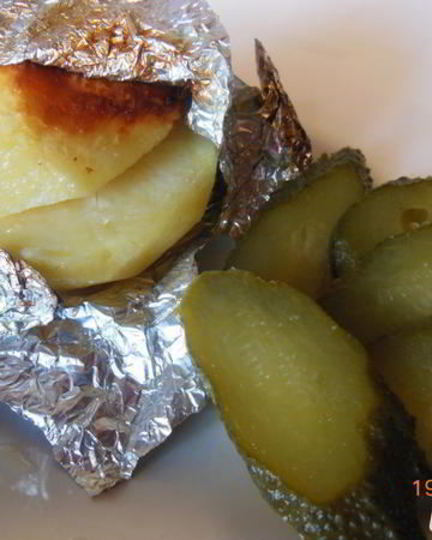 Рецепт картофеля в фольге пикник