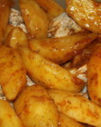 Рецепт картофеля в соевом соусе