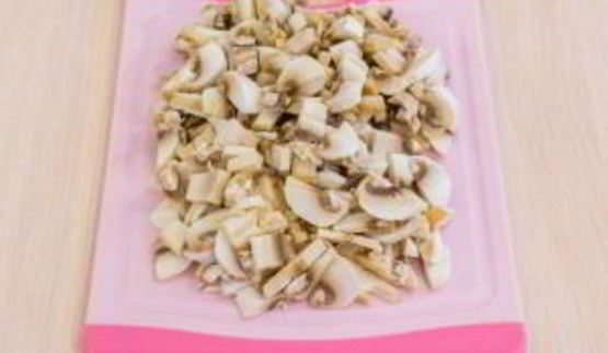 картофель, жаренный с грибами