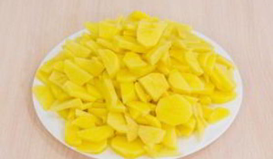 картофель, жаренный с грибами