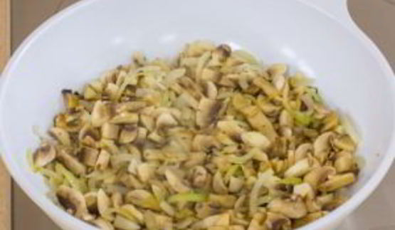 картофель, жаренный с грибами