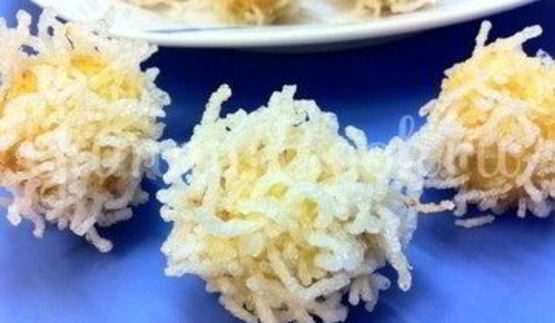 картофельные крокеты колючки