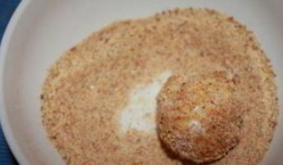 картофельные крокеты с ветчиной