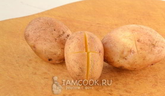 картошка печеная в духовке