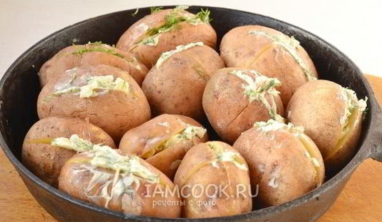 картошка печеная в духовке