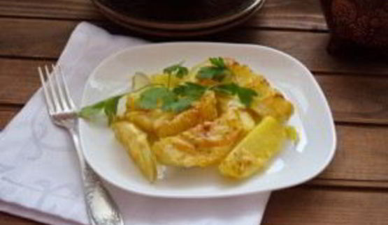 картошка под сыром в духовке