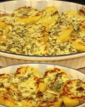 Картошка с сыром в духовке