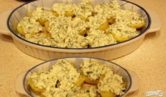 картошка с сыром в духовке