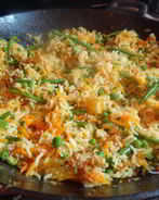 Пан-азиатский вегетарианский жареный рис