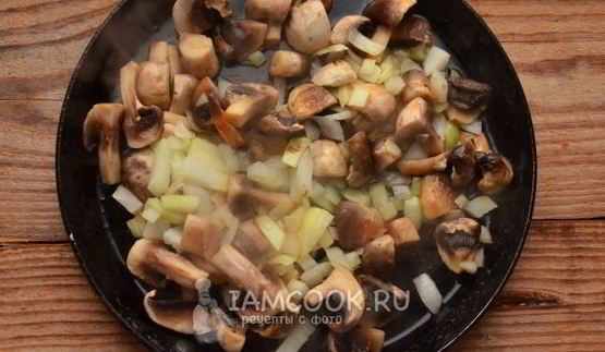 постная картошка с грибами в духовке