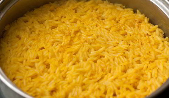 постный рис с овощами и нутом