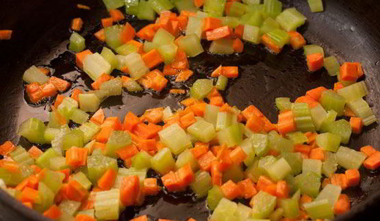 постный рис с овощами и нутом