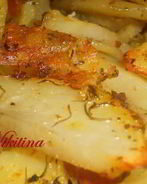 Пряный картофель с беконом