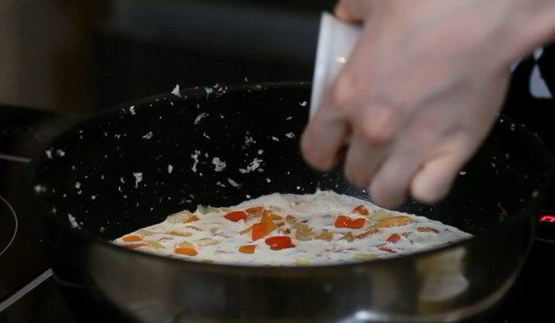 рис из цветной капусты с овощами