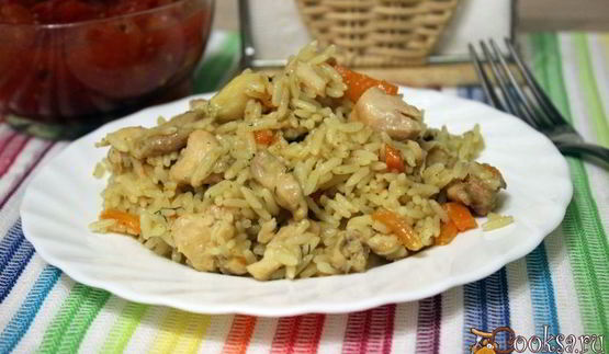 рис курицей лимонный аромат в мультиварке