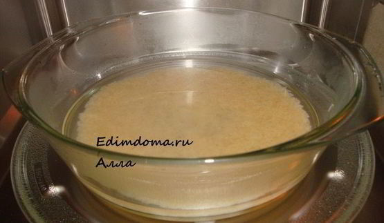 рис отварной в микроволновке