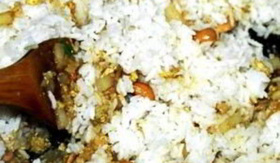 рис с ананасом