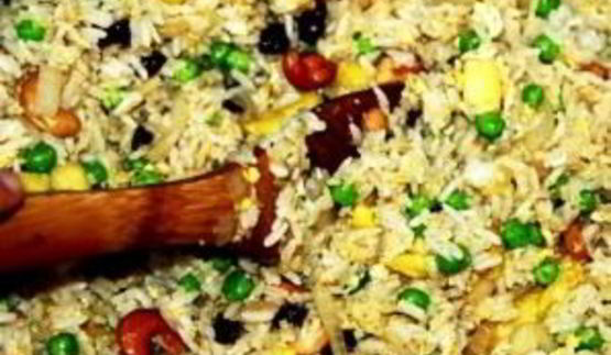 рис с ананасом