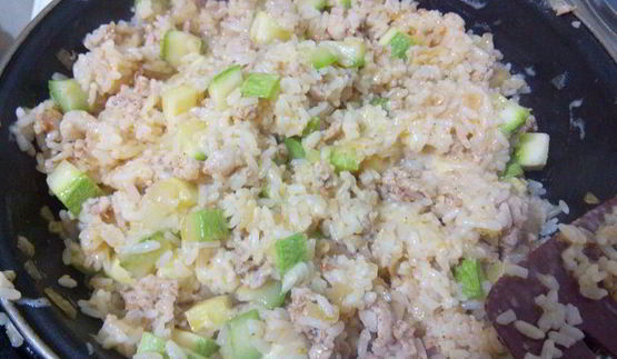 рис с кабачками