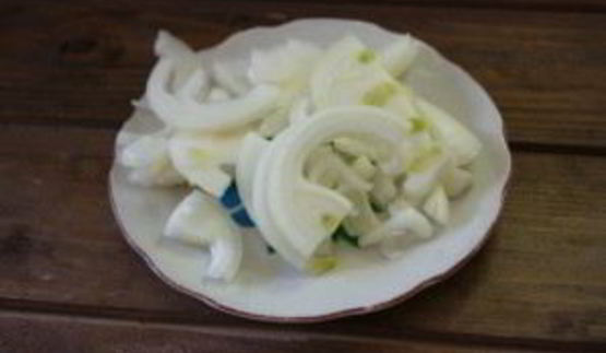 рис с курицей и ананасами