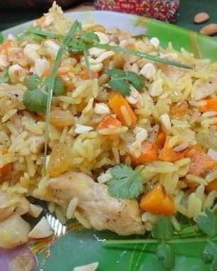 Рис с курицей По-восточному