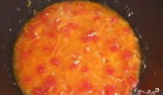 рис с морепродуктами в мультиварке